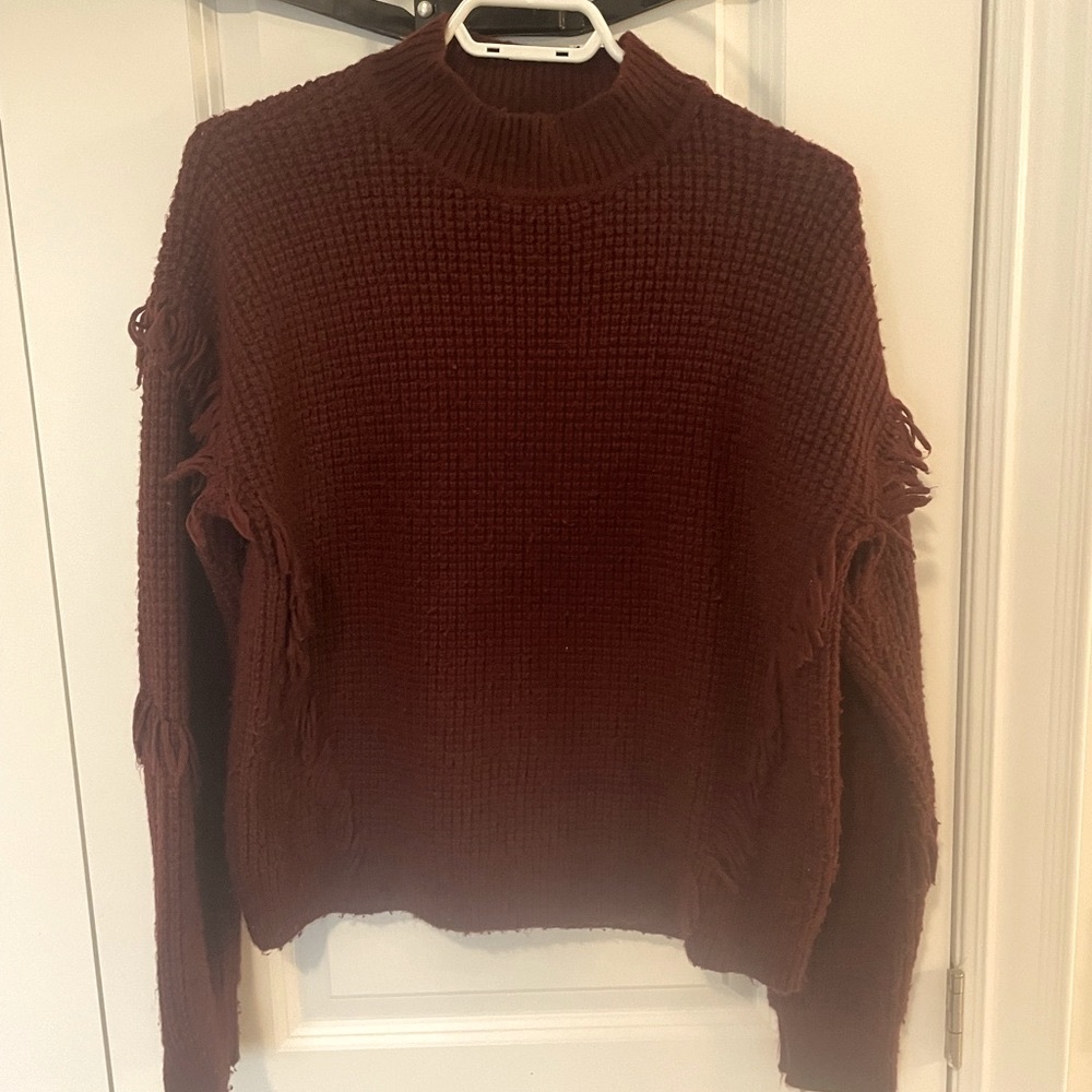 MICHAEL Michael Kors Maroon Turtleneck Sweater